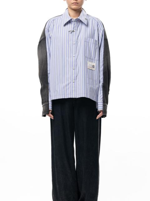 Front Back Combined Stripe Shirt