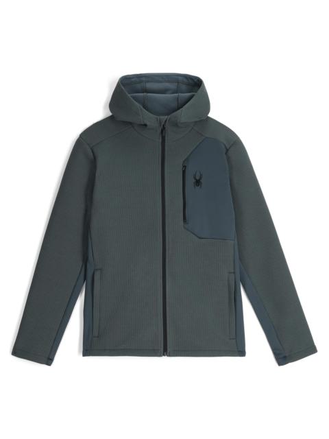 Mens Bandit Hooded Jacket - Slate Blue