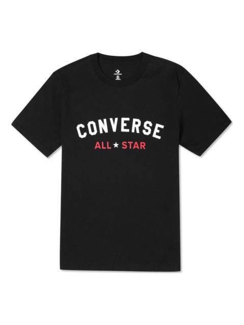 Converse All Varsity Graphic T-Shirt 'Black' 10023260-A02