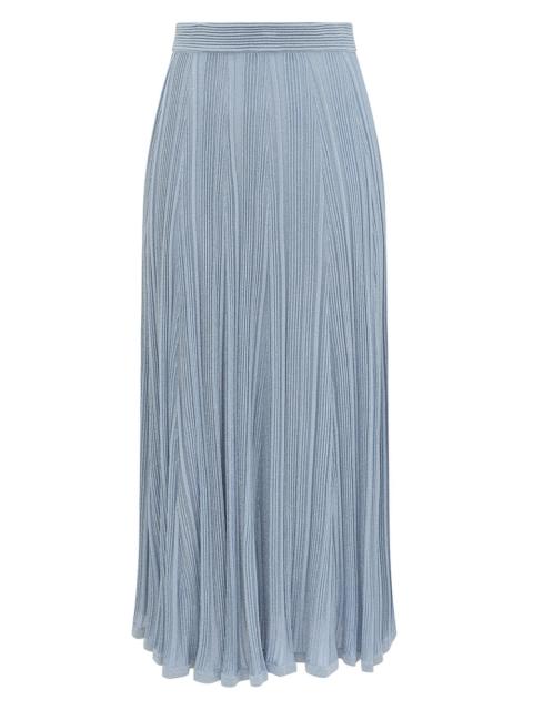 ASTER METALLIC MIDI SKIRT