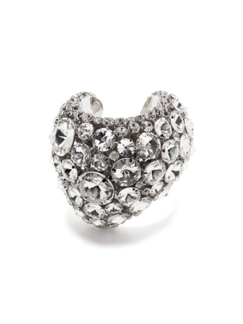 Crystal Bone Cuff bracelet