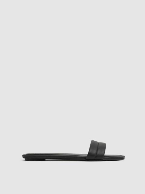 Stitch Detail Slide - Black