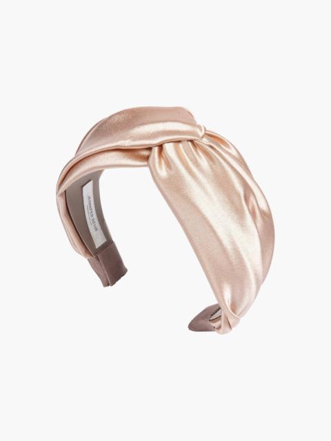 Twist Headband in Silk Satin