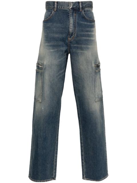 straight-leg cargo jeans