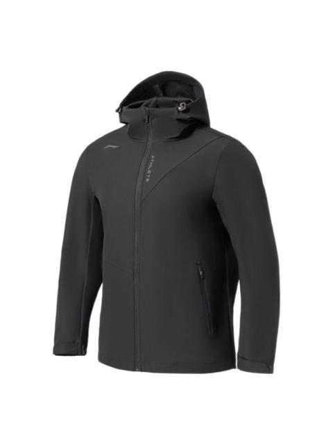 Li-Ning Sports Hooded Windbreaker 'Black' AFDS005-1