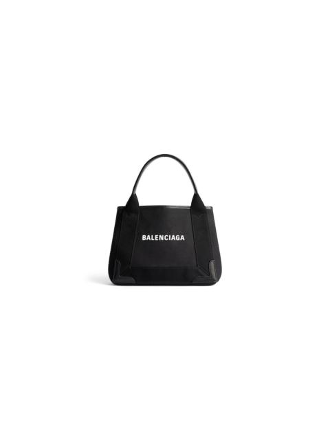 Women's Navy Xs Tote Bag in Black