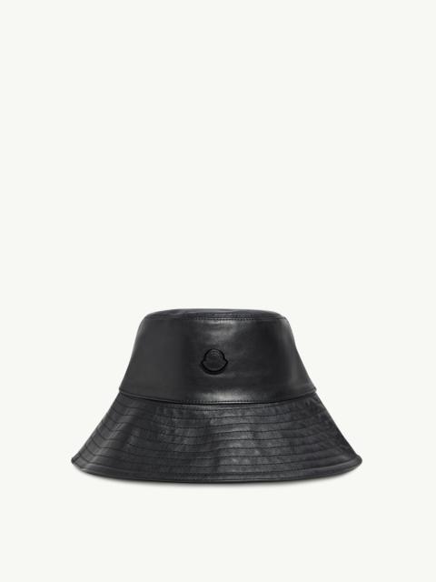 Moncler x EE72 by Edward Enninful Leather Bucket Hat