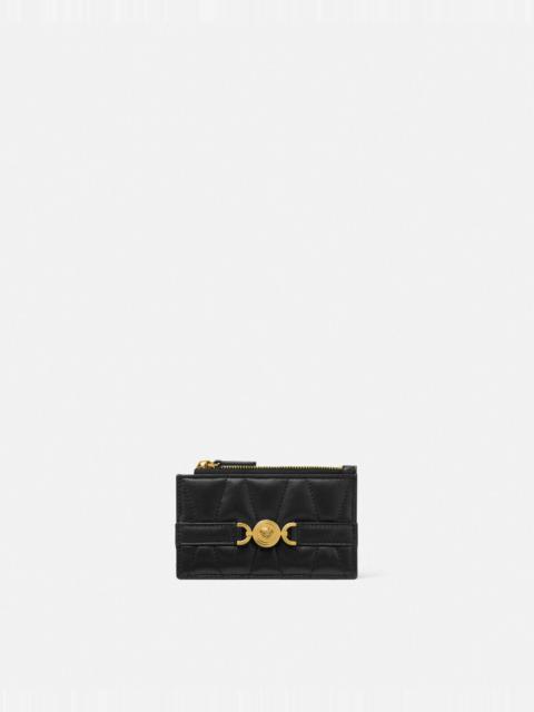 Medusa '95 Quilted Zip Card Holder