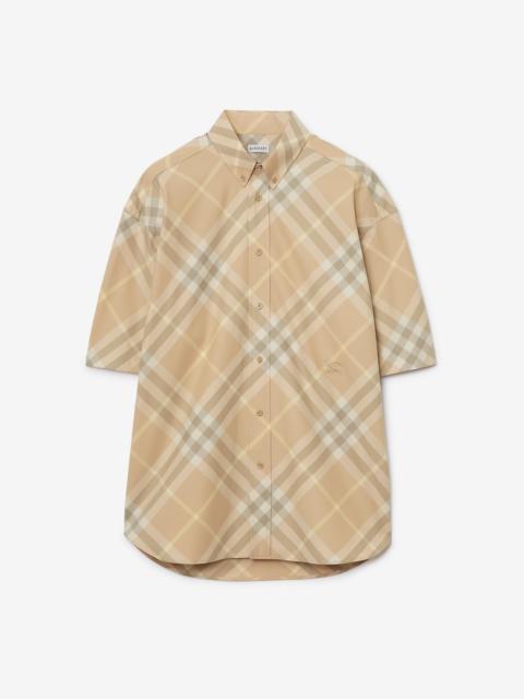Check Cotton Shirt