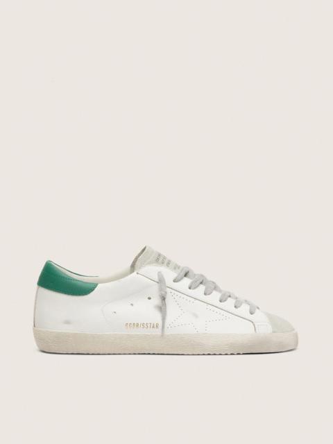 Men’s Super-Star with perforated star and green heel tab