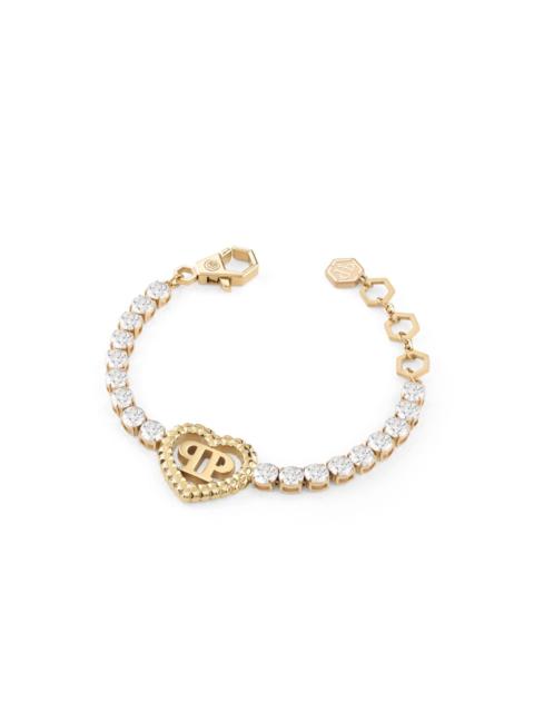 rocked hearts tennis bracelet