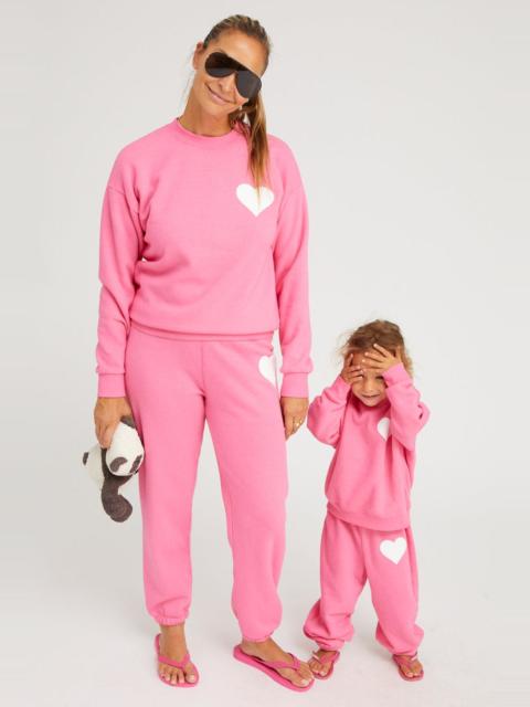 PEONY HEART SWEATSHIRT