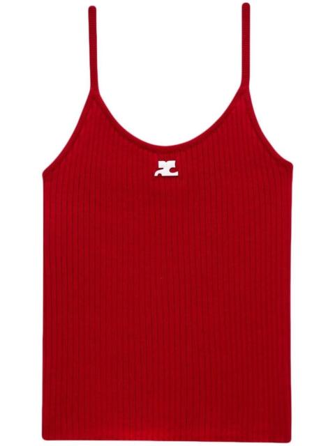 Reedition ribbed tank top