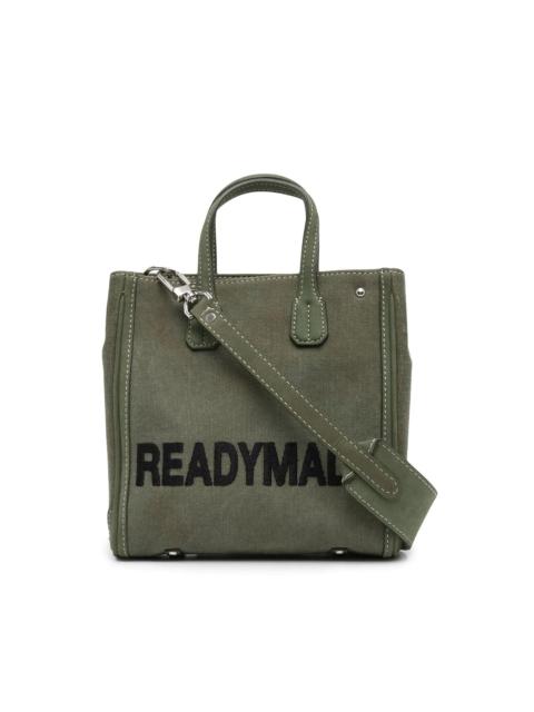 embroidered-logo military shoulder bag