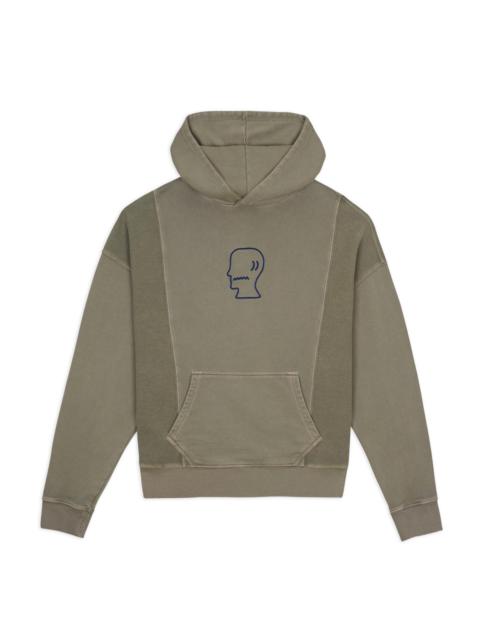 Mendoza Cropped Hoodie - Cement