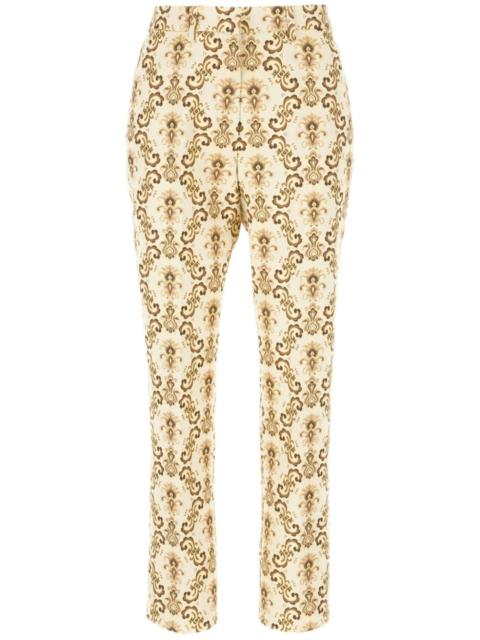 embroidered pants