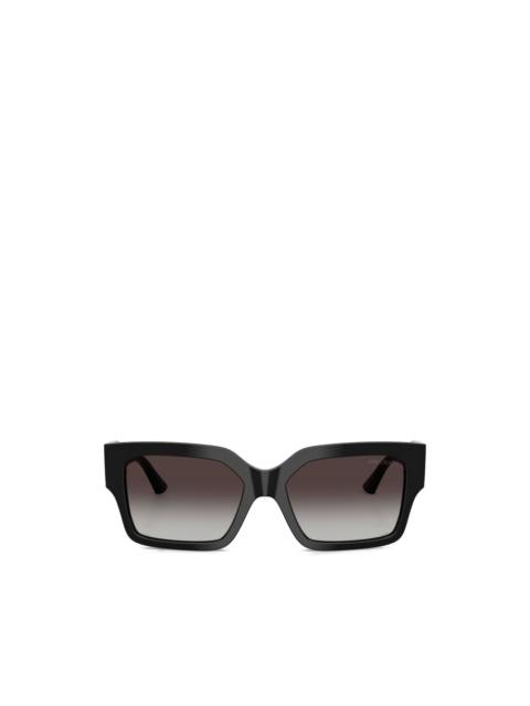 rectangular-frame sunglasses