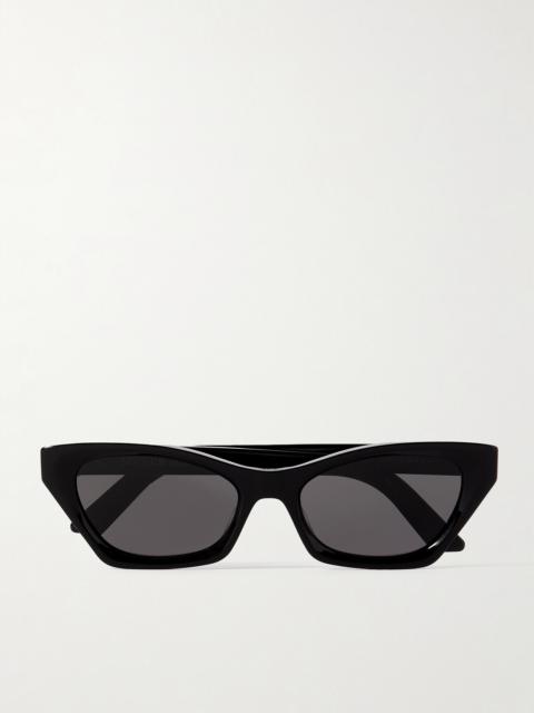 Diormidnight B1i Cat-eye Acetate Sunglasses