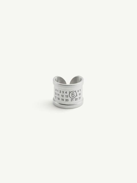 Numeric cuff ring