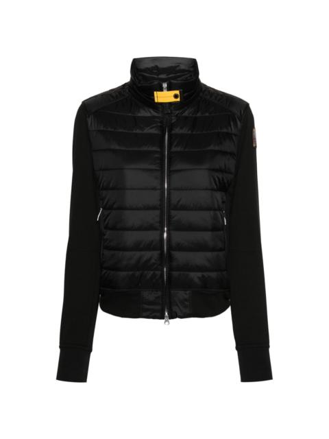 Rosy panelled-design jacket