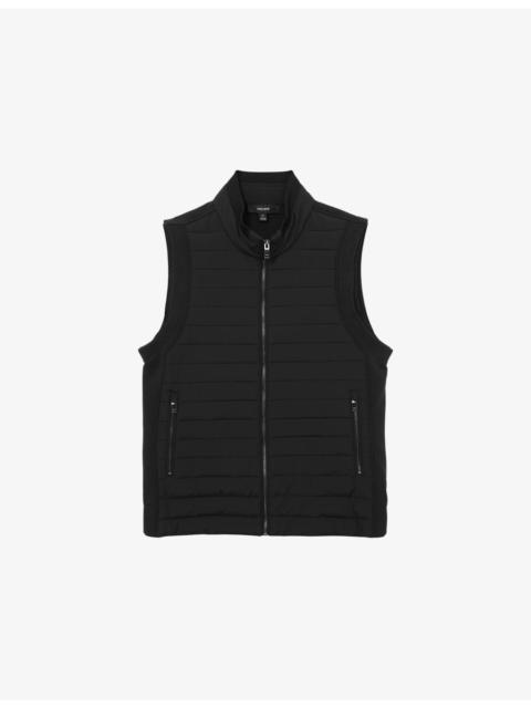 Caspian Zip-Through Cotton-Blend Gilet