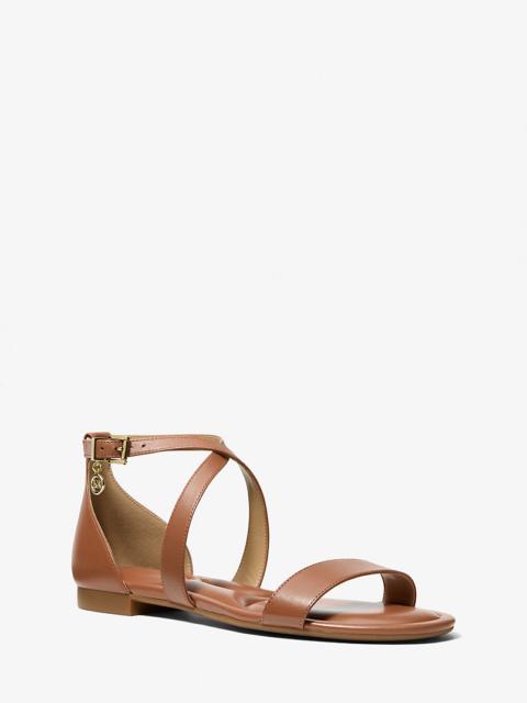 Alexa Flex Leather Sandal