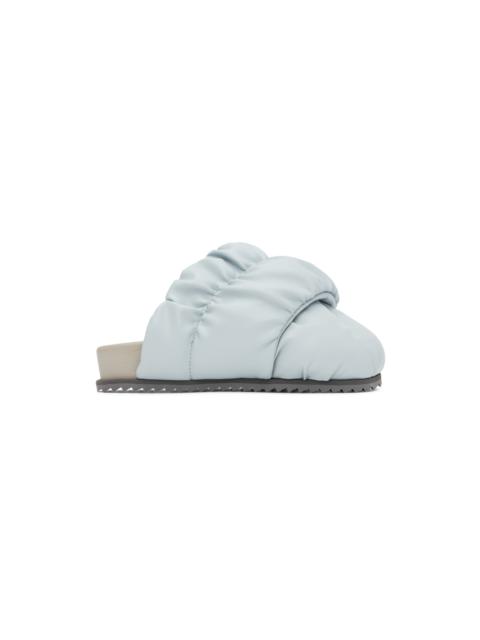 SSENSE Exclusive Blue Tent Mules