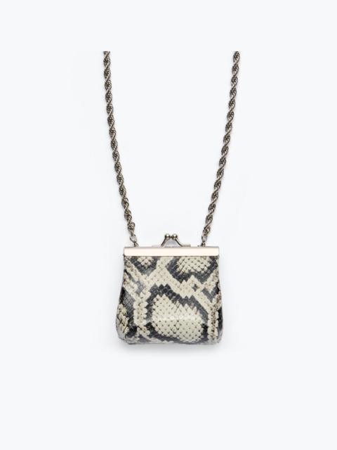 KENZO MINI PURSE NECKLACE