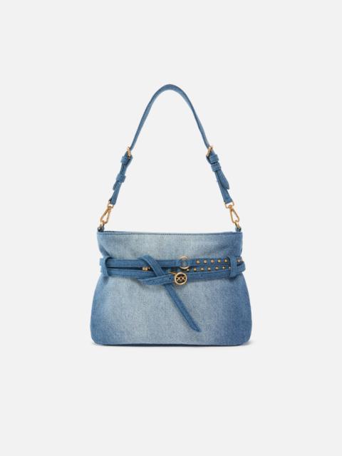 BELT BAG MINI SMALL SHOULDER BAG IN DENIM