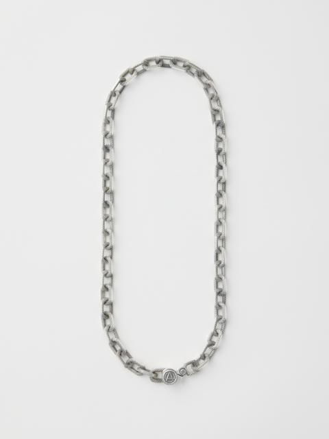 SMALL TEXTURED CHAIN NECKLACE