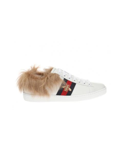 Gucci Ace Fur White (Women's)