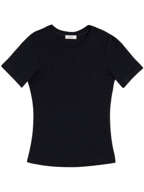 Paloma ribbed cotton T-shirt