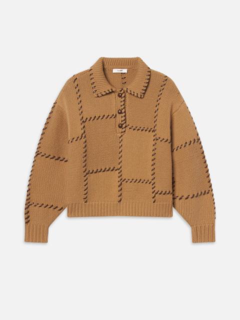 The Leather Stitch Sweater