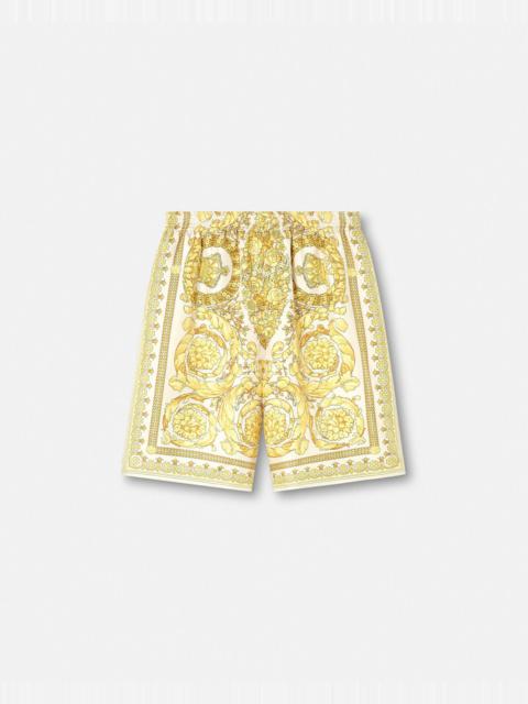 Barocco Silk Shorts