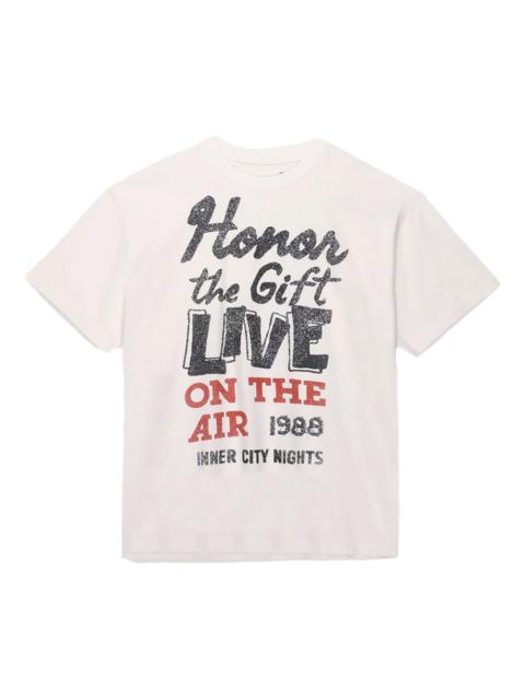 Live On Air printed T-shirt