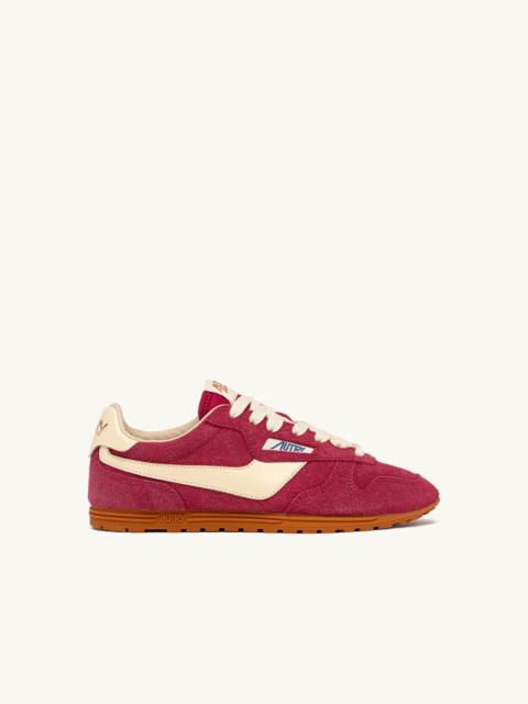 SNEAKERS WINDSPIN IN SUEDE AND LEATHER COLOR CHEYENNE AND RUTABAGA