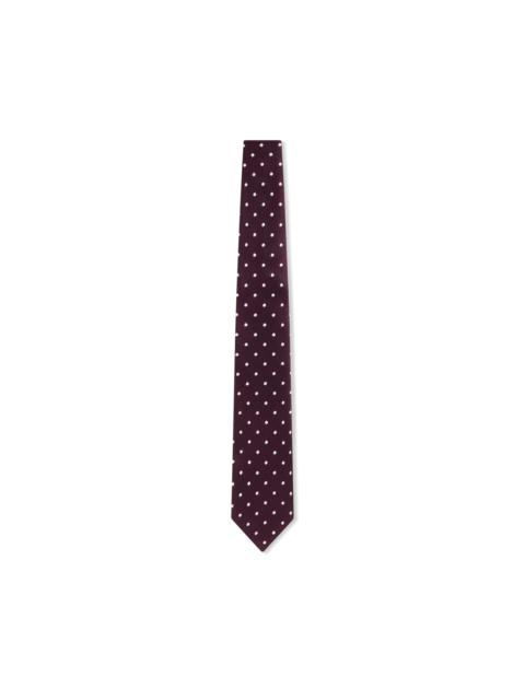 SATIN POLKA DOT TIE
