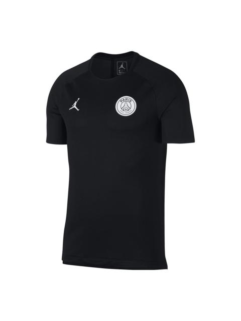 Air Jordan x PSG Training T-Shirt Dry Squad GX 2.0 'Black' AJ2396-011