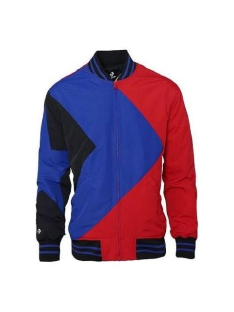Converse Baseball Jacket 'Blue Red Black' 10008249-A02