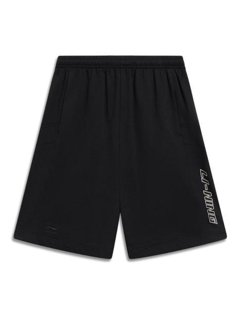 Li-Ning Comfortable Sports Style Shorts 'Black' AKST073-2