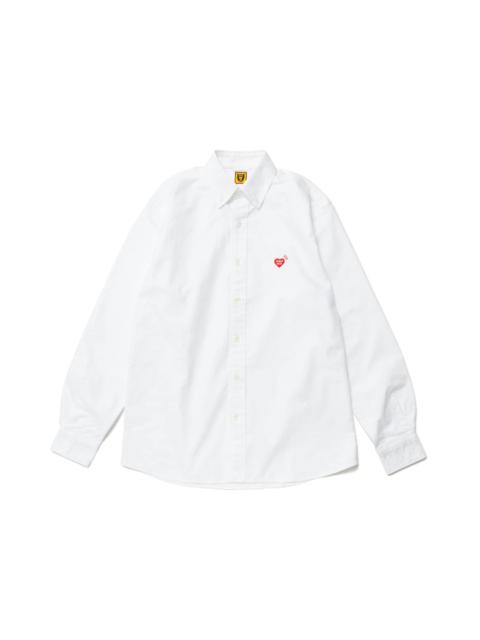 Human Made Oxford BD L/S Shirt White