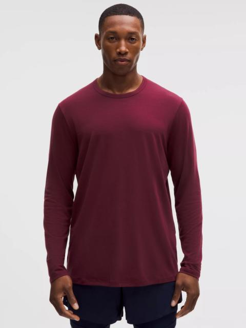 Mile Maker Merino Wool-Blend Long-Sleeve Shirt