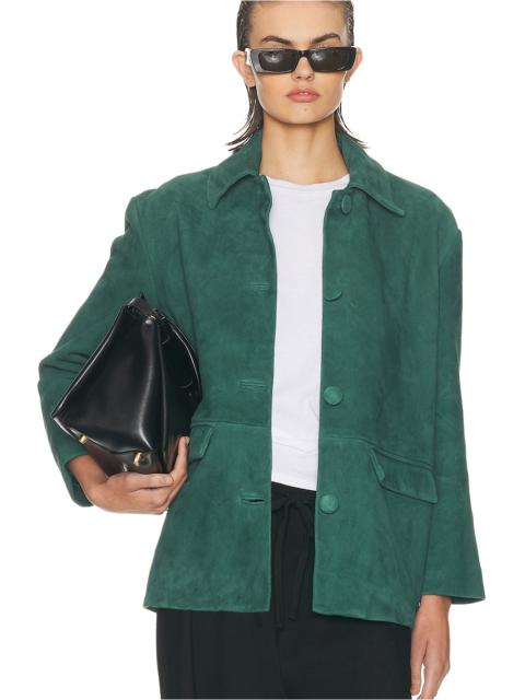 The Schoolhouse Jacket in Suede