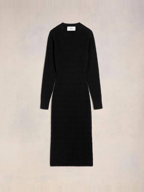 AMI DE COEUR POINTELLE MIDI DRESS