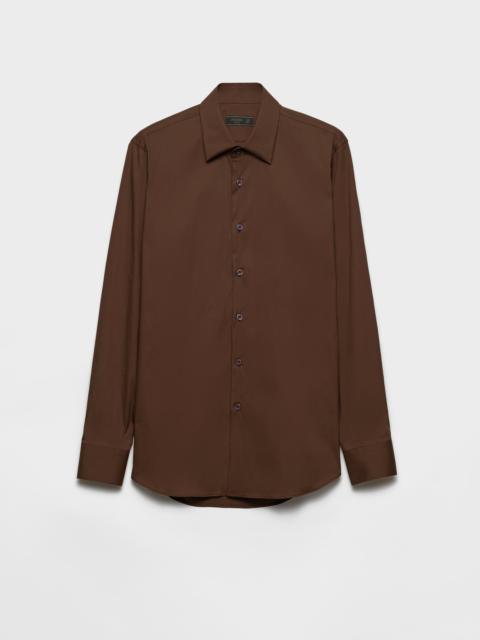 Stretch cotton shirt