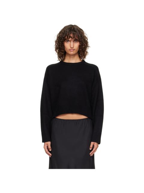 Black Bruzzi LDS Boxy Cashmere Sweater
