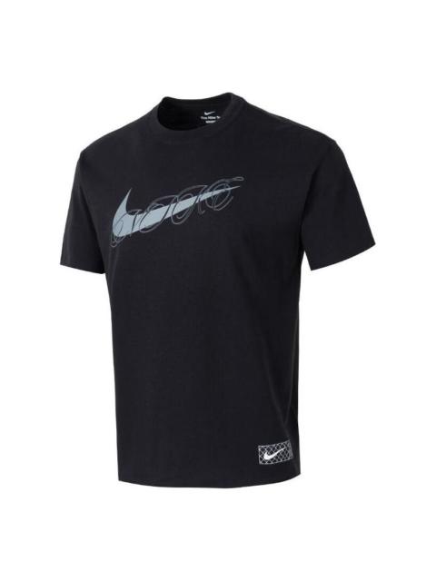 Nike Max90 Basketball Graphic T-shirt (Asia Sizing) 'Black' FV8399-010