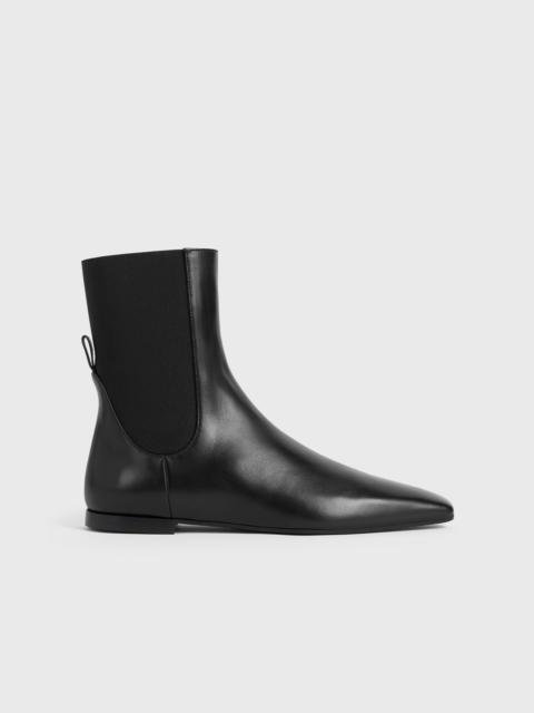 Leather Chelsea boots black
