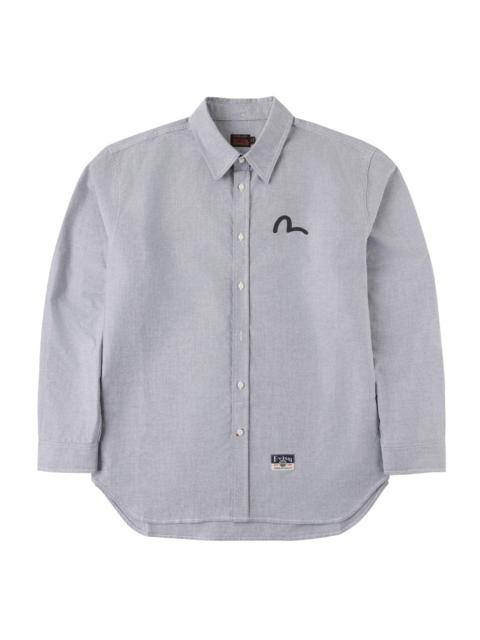 Seagull Embroidery Oxford Shirt