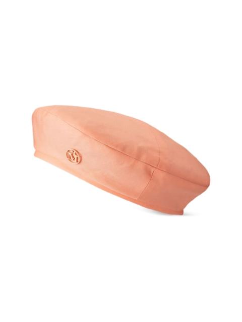 New Billy logo-appliquÃ© beret